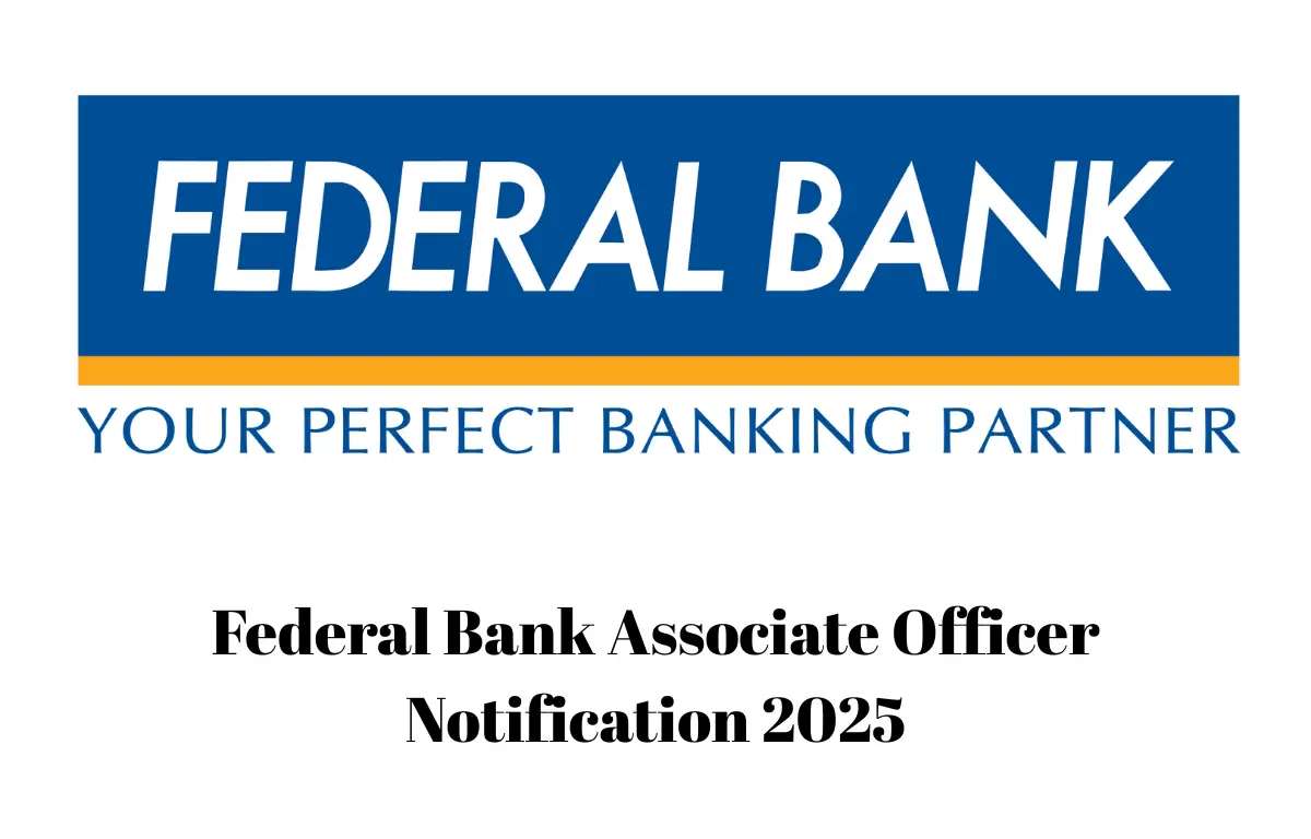 Federal Bank Associate Officer Recruitment 2025
