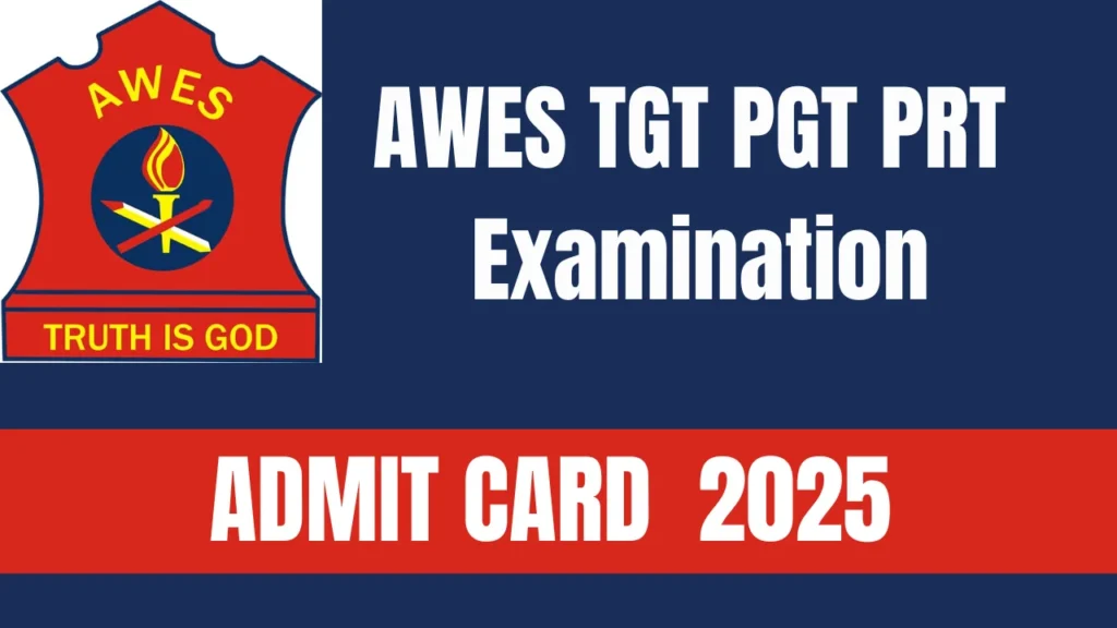 AWES Army School Admit Card 2025 Out